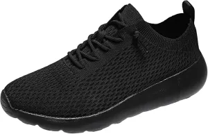 Arch Support Fitness Sneaker for Men Breathable and Light Outdoor Comfy Walking Shoe Comfortable Stretch Shoes