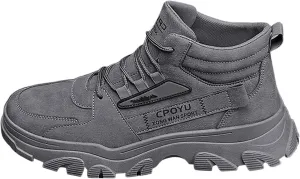Arch Support Walking Shoes for Men Comfortable Breathable Stretch Canvas Slip on Sneaker Non Slip Walking Shoes