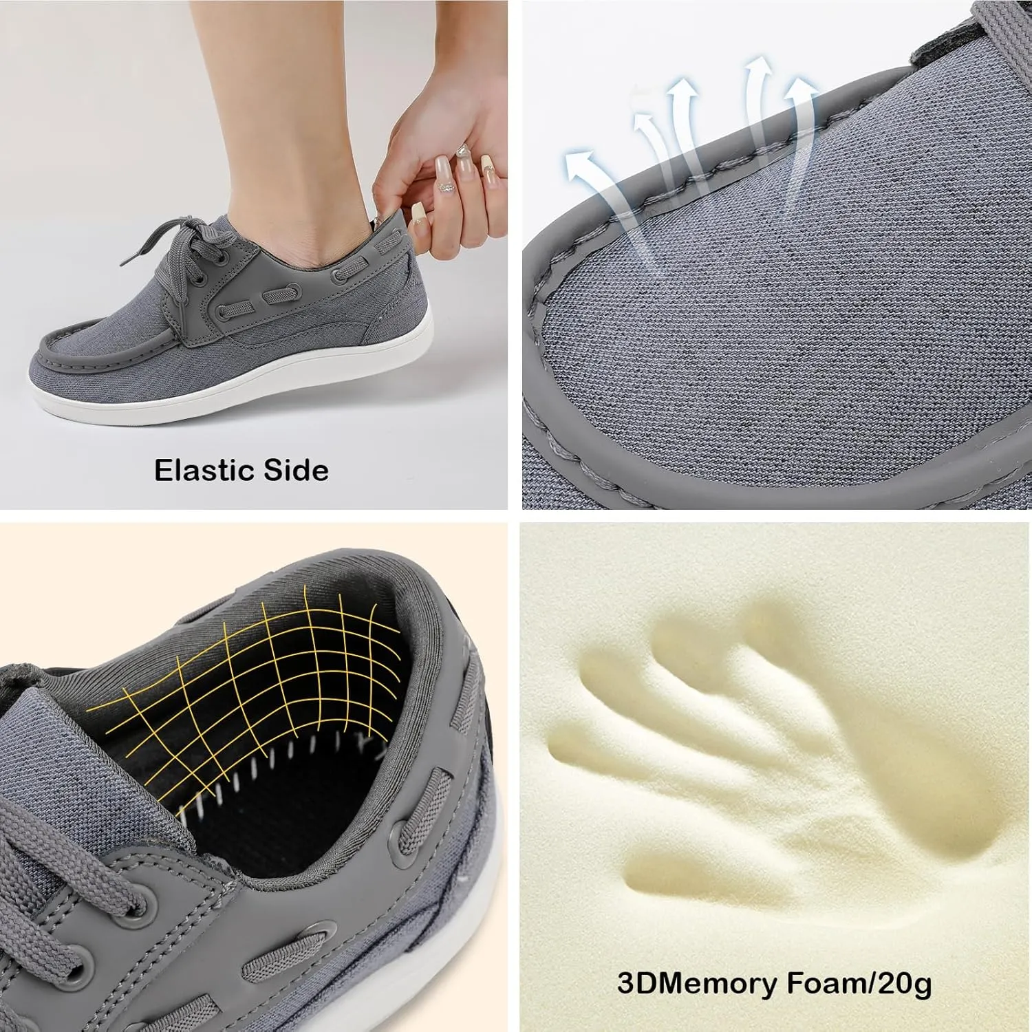 BARERUN Womens Walking Shoes Barefoot Minimalist Trail Running Shoes Wide Toe Zero Drop Tennis Sneakers for Jogging Hiking Athletic Lightweight Cross Training Shoes for Gym Office Driving