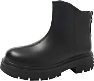 Boots Women Beige Boots for Women Cow Boots for Women Wide Calf Boots Women'S Ankle Boots & Booties Comfort White Boots Men