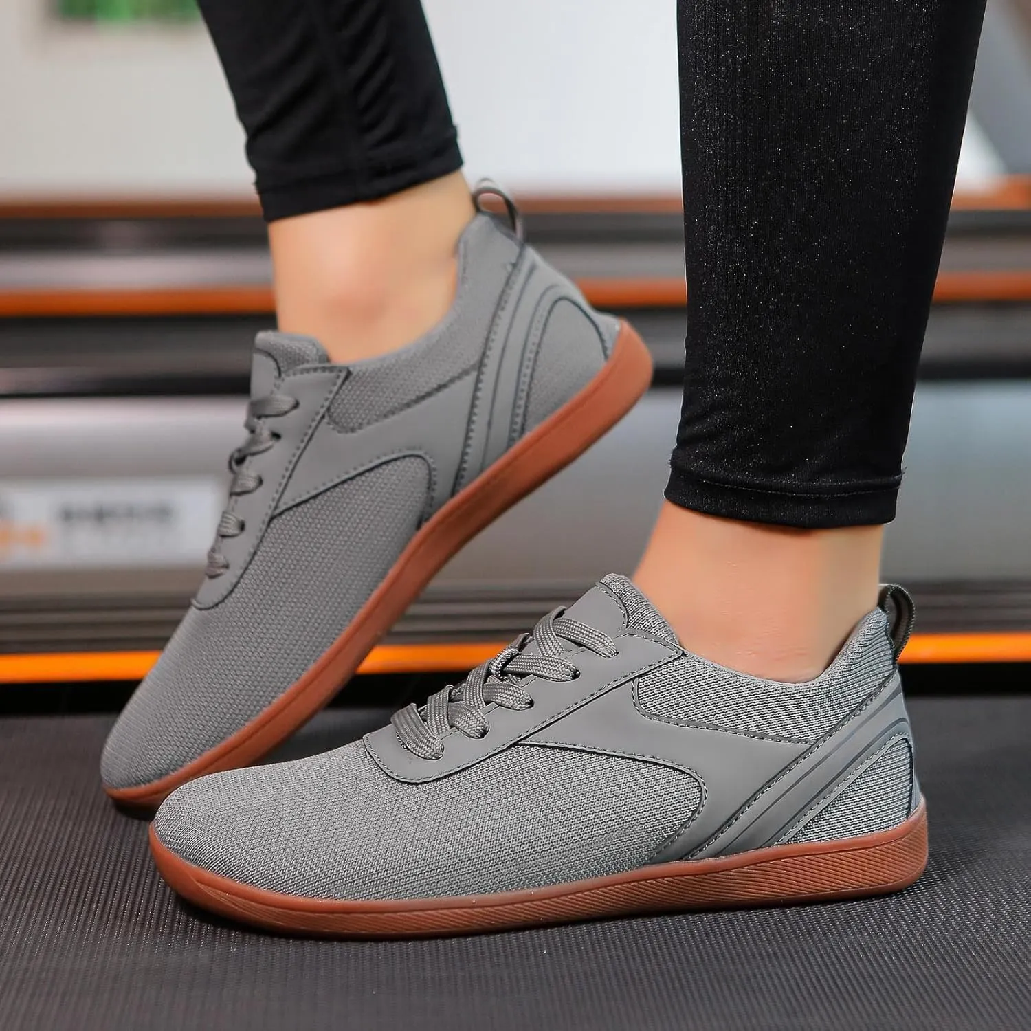 Couple Mesh Sports Casual Shoes Breathable Flat Bottom Lightweight Plus Size Comfortable Men's Dress Shoes Wide Width
