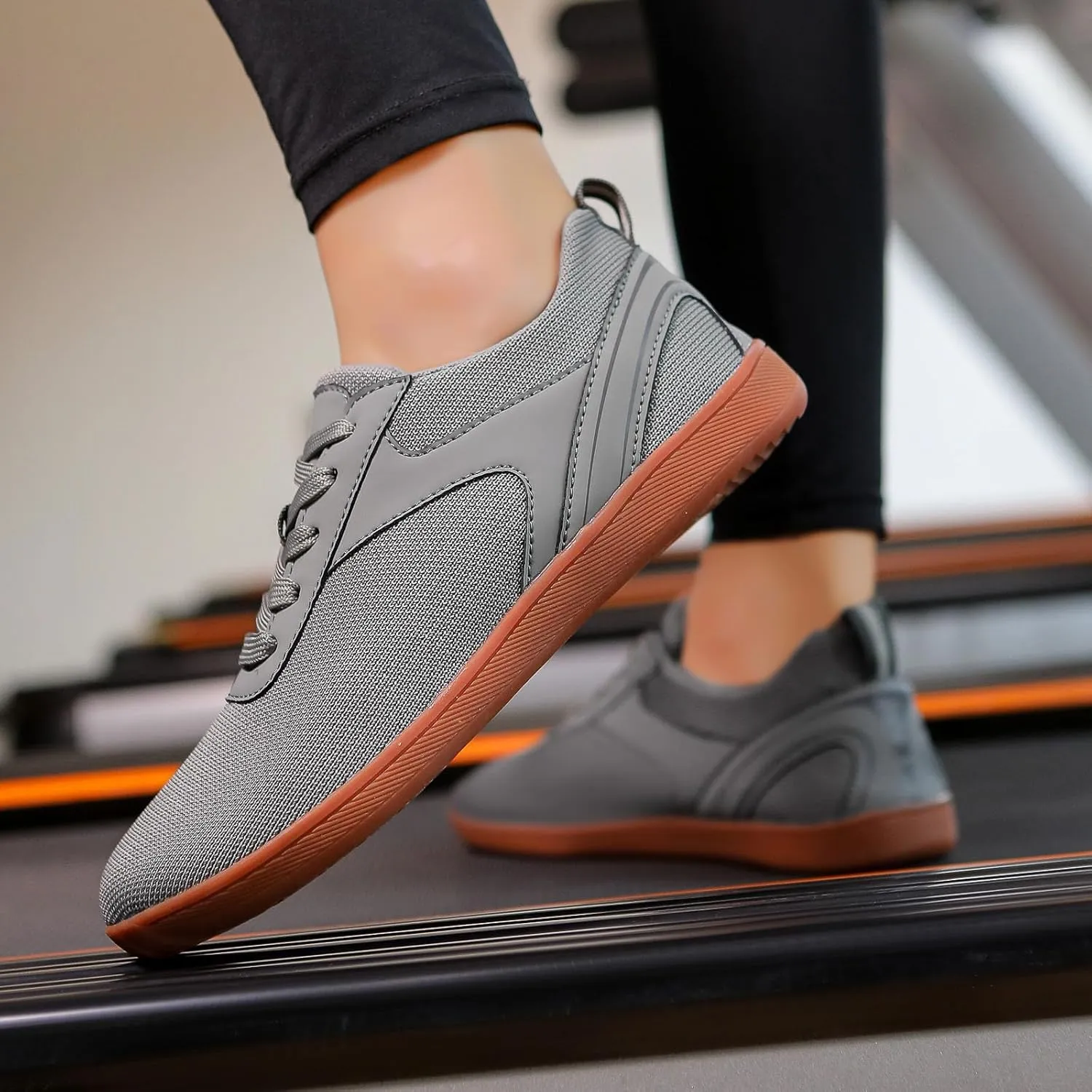 Couple Mesh Sports Casual Shoes Breathable Flat Bottom Lightweight Plus Size Comfortable Men's Dress Shoes Wide Width