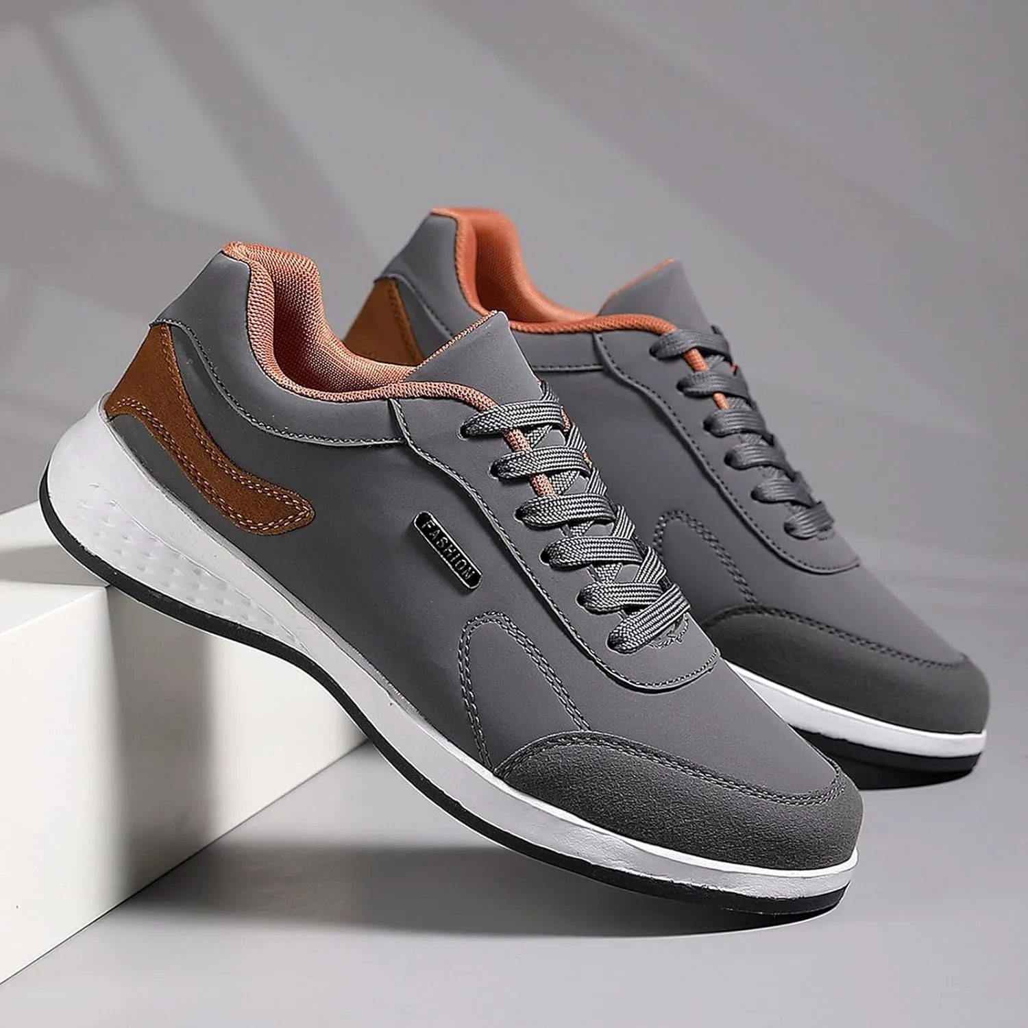 Dress Sneakers Men Wide Width Volleyball Shoes Women Men's Casual Slip-on Loafers Round Toe Slip On Casual Women Loafers White Platform Sneakers