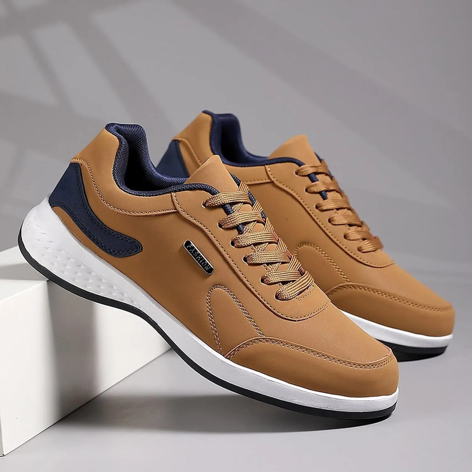 Dress Sneakers Men Wide Width Volleyball Shoes Women Men's Casual Slip-on Loafers Round Toe Slip On Casual Women Loafers White Platform Sneakers