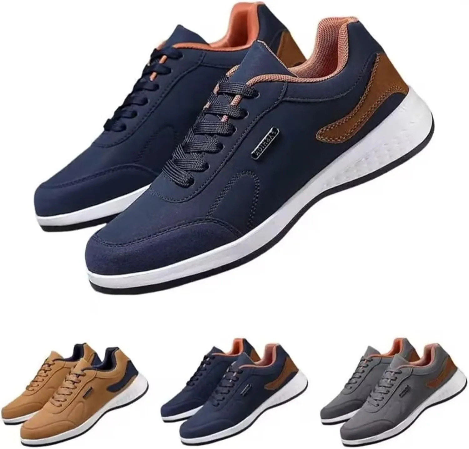 Dress Sneakers Men Wide Width Volleyball Shoes Women Men's Casual Slip-on Loafers Round Toe Slip On Casual Women Loafers White Platform Sneakers