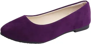 Flat Shoes for Women Slip On Comfortable Walking Ballerina Shoes Ladies Cute Ballet Flats Pumps Low Wedge Dolly Shoes