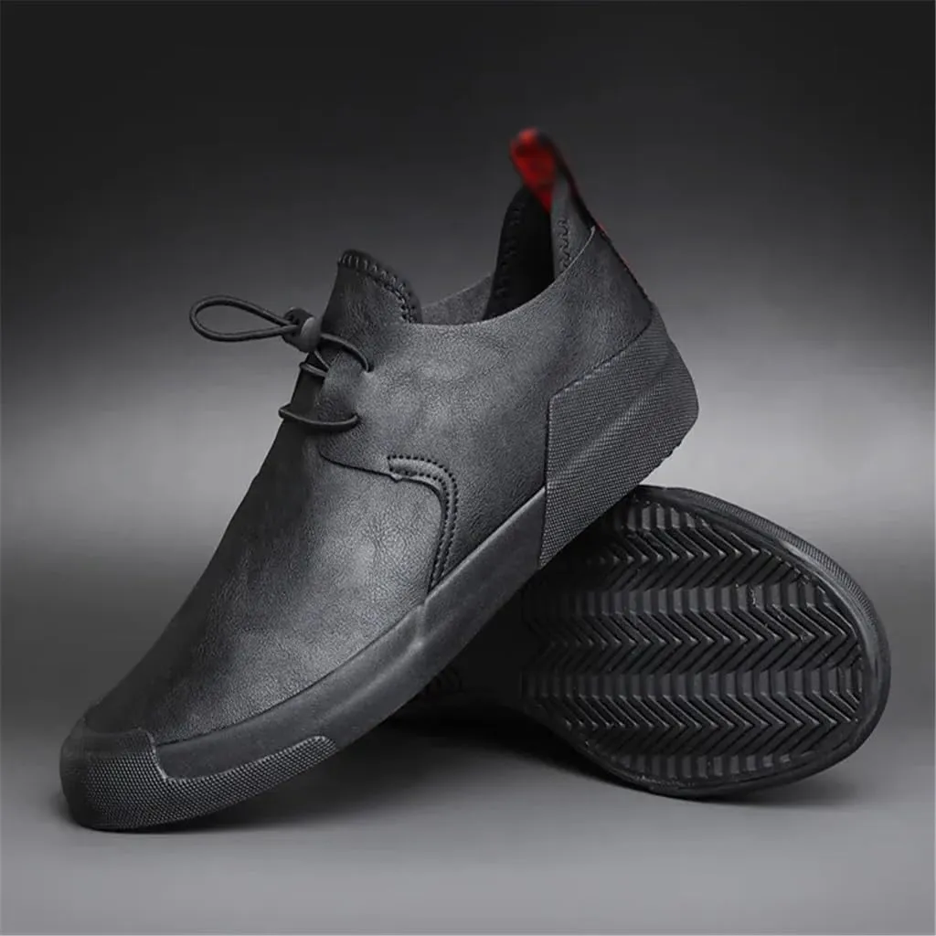 FMURY Men's Sneakers Man Casual Shoes Breathable Men Driving Shoes Big Size Office Footwear