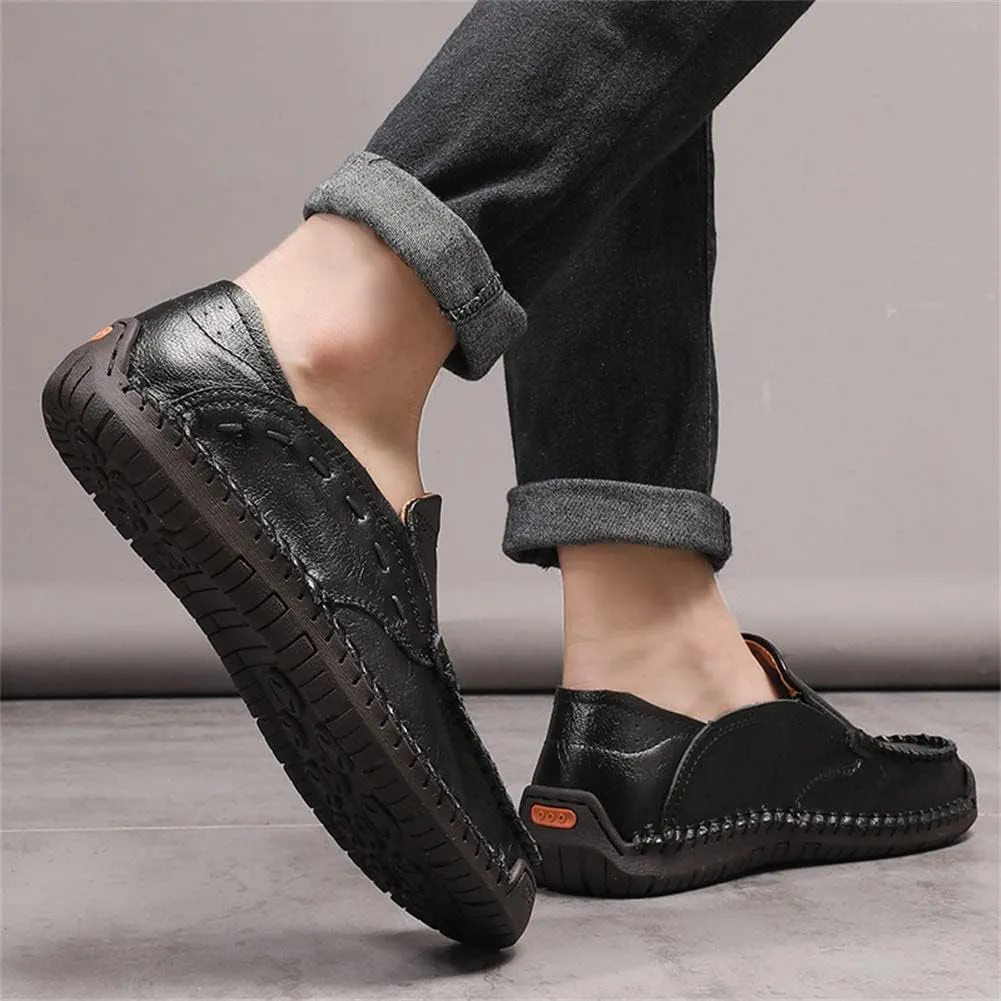 GEXECEUSS Men's Loafers Lightweight Driving Shoes Slip On Casual Penny Loafers Moccasin Flats Boat Shoes Anti-Slip Walking Shoes