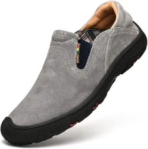 GEXECEUSS Men's Loafers Lightweight Driving Shoes Slip On Casual Penny Loafers Moccasin Flats Boat Shoes Anti-Slip Walking Shoes