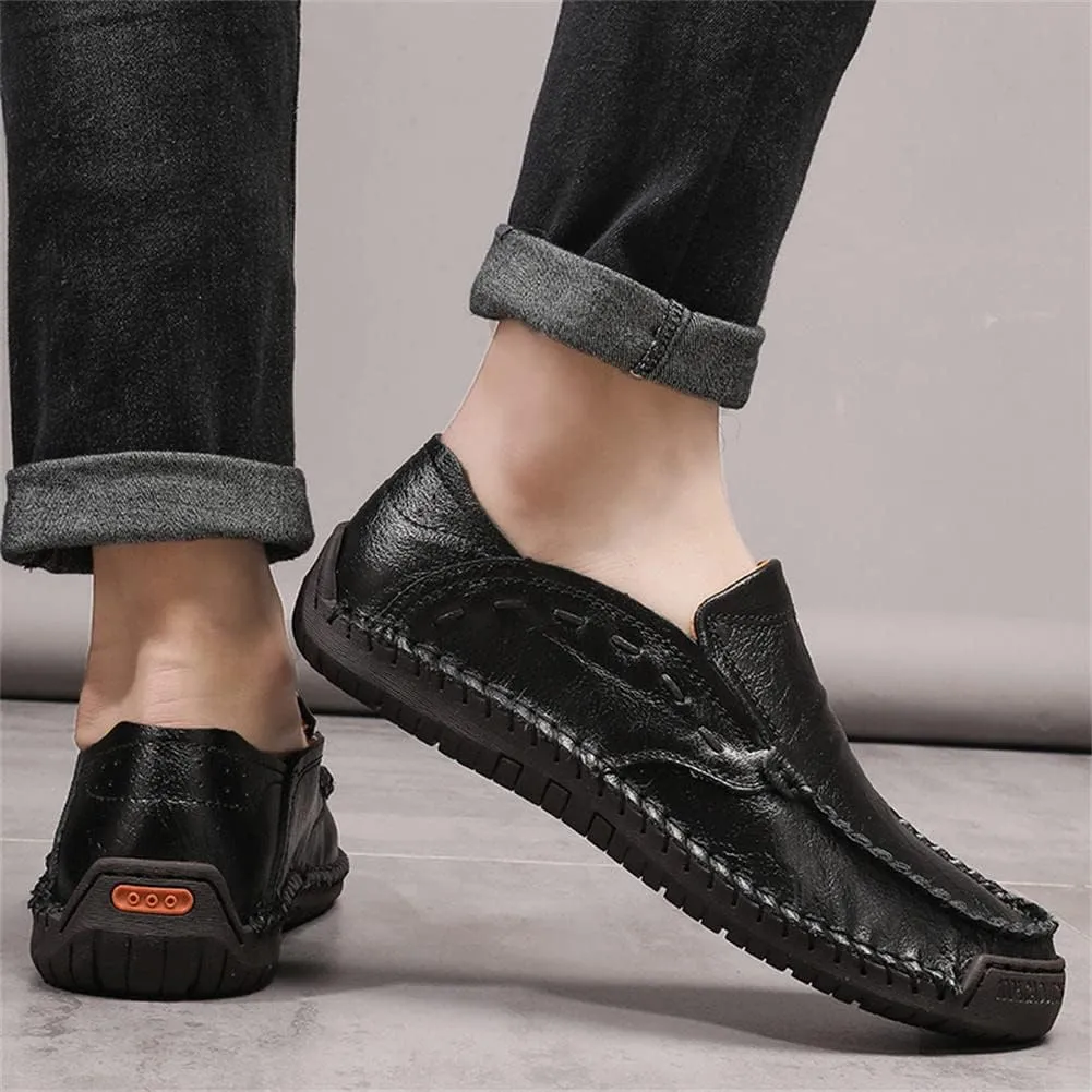 GEXECEUSS Men's Loafers Lightweight Driving Shoes Slip On Casual Penny Loafers Moccasin Flats Boat Shoes Anti-Slip Walking Shoes
