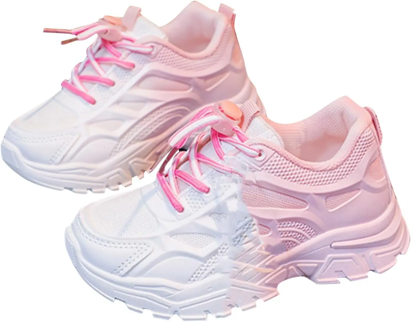 IWIHMIV Kid Tennis Shoes Toddler Boy Sneakers Lightweight Breathable Comfortable Non Slip Sports Shoes