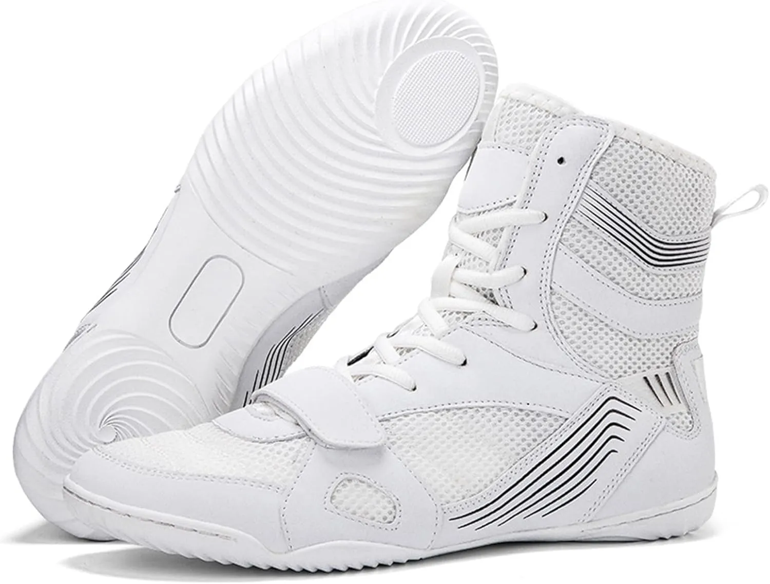 Kervaky Men's Wrestling & Boxing Shoes - Lightweight & Breathable Training Shoes for Weightlifting & Fitness