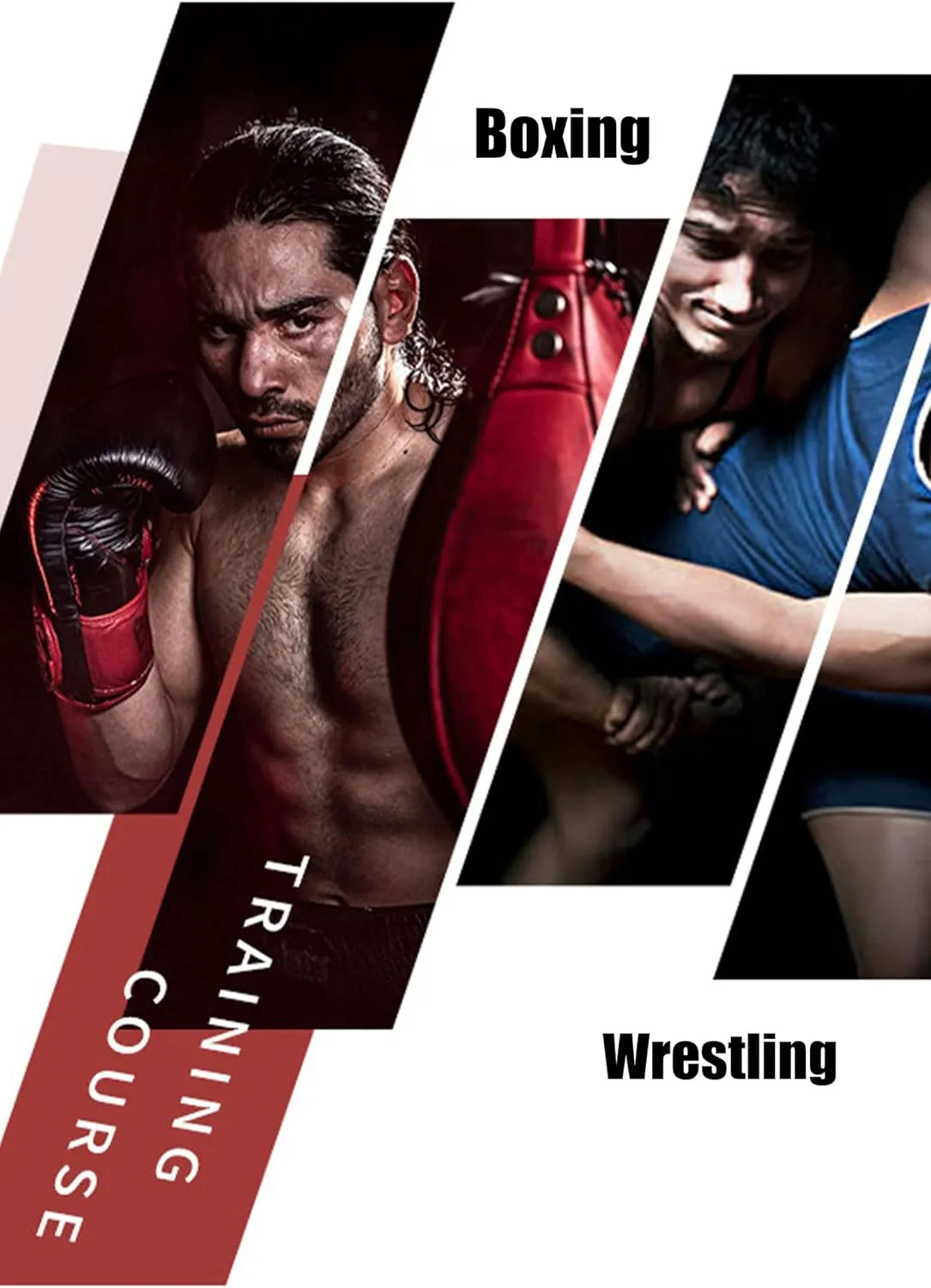 Kervaky Men's Wrestling & Boxing Shoes - Lightweight & Breathable Training Shoes for Weightlifting & Fitness