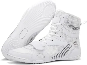 Kervaky Men's Wrestling & Boxing Shoes - Lightweight & Breathable Training Shoes for Weightlifting & Fitness