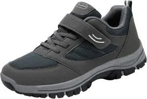 Men Casual Shoes Fashionable New Pattern Solid Color Simple Thick Sole Hook Loop Four Season Sports Mens Athletic Shoes