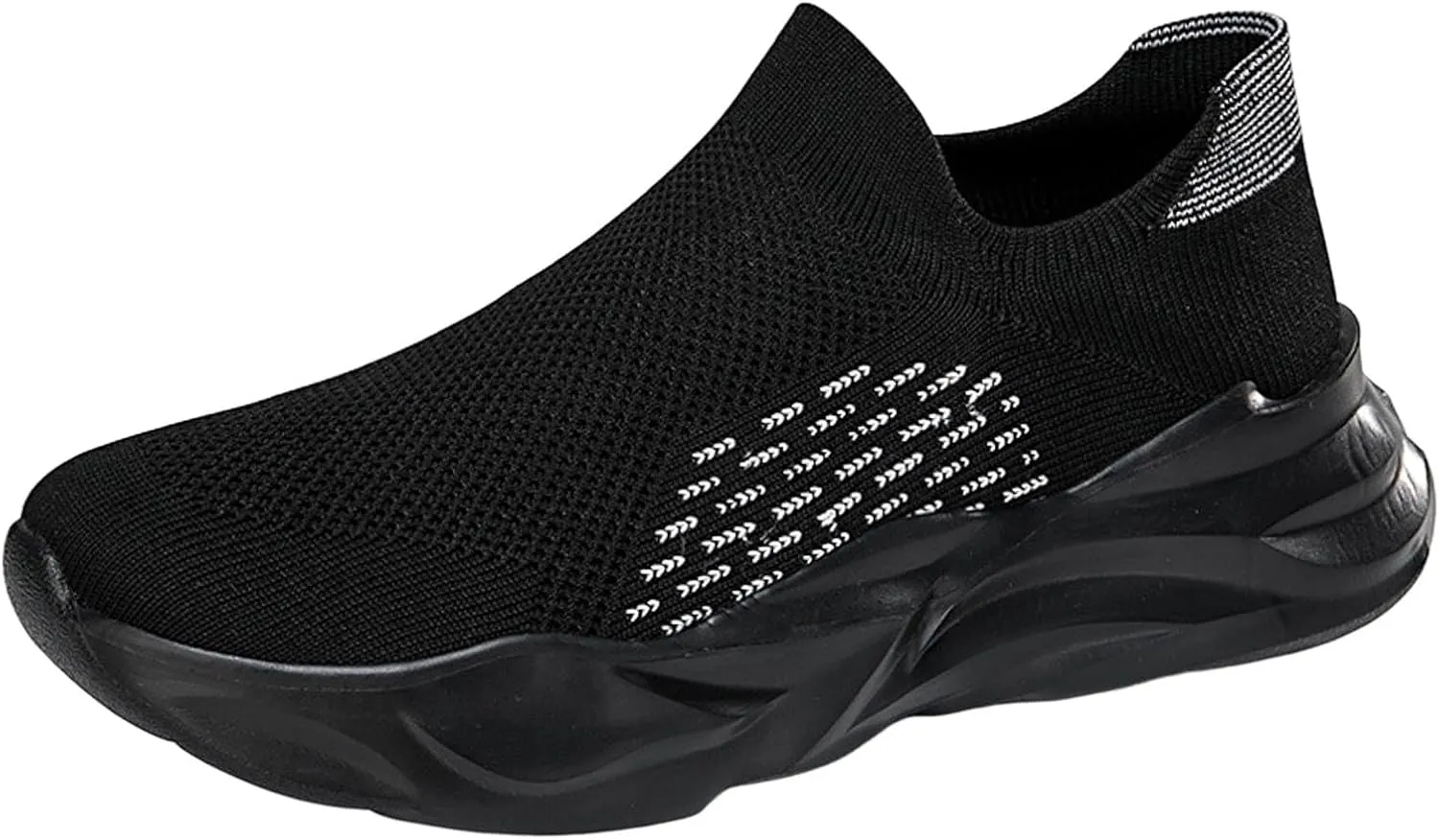 Men Sneakers Flying Weaver Mesh Large Size Elastic Socks Shoes Casual Sports Breathable Thick Sneaker Boots for Men Work