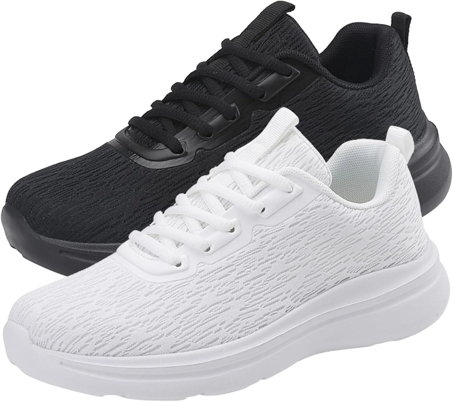 Men Sports Shoes Fashion New Pattern Simple Solid Color Couple Flat Bottom Mesh Breathable and Mens Sneaker Socks High
