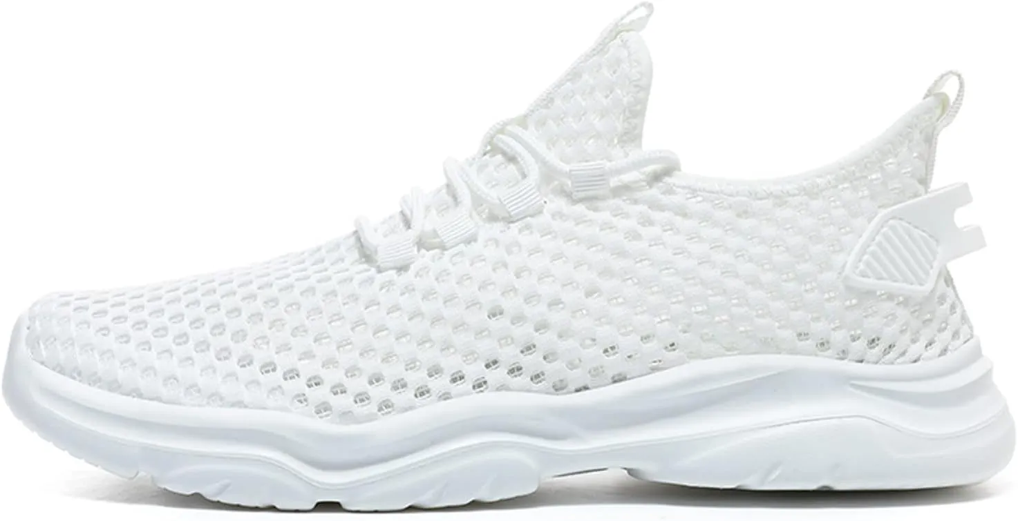 Men Sports Shoes Fashion New Pattern Summer Mesh Hollow Breathable and Comfortable Lightweight Lace Up Sneaker Men