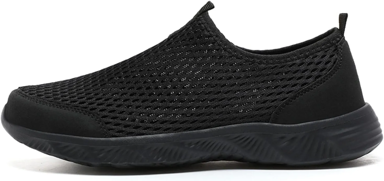 Men Sports Shoes Fashionable Simple and Pure Color Mesh Hollowed Out Breathable Comfortable and Men's Sneaker