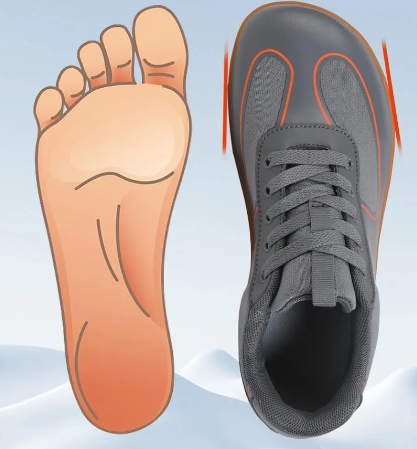 Men's Barefoot Trail-Running Shoes,Mens Womens Minimalist Cross Training Shoes with Wide Toe Box,Zero-Drop Sole Trail Walking Shoes Hike Barefoot Shoes for Women Men