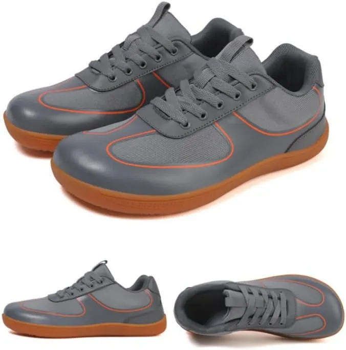 Men's Barefoot Trail-Running Shoes,Mens Womens Minimalist Cross Training Shoes with Wide Toe Box,Zero-Drop Sole Trail Walking Shoes Hike Barefoot Shoes for Women Men