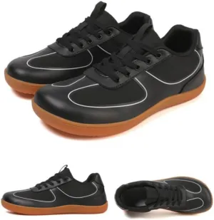 Men's Barefoot Trail-Running Shoes,Mens Womens Minimalist Cross Training Shoes with Wide Toe Box,Zero-Drop Sole Trail Walking Shoes Hike Barefoot Shoes for Women Men