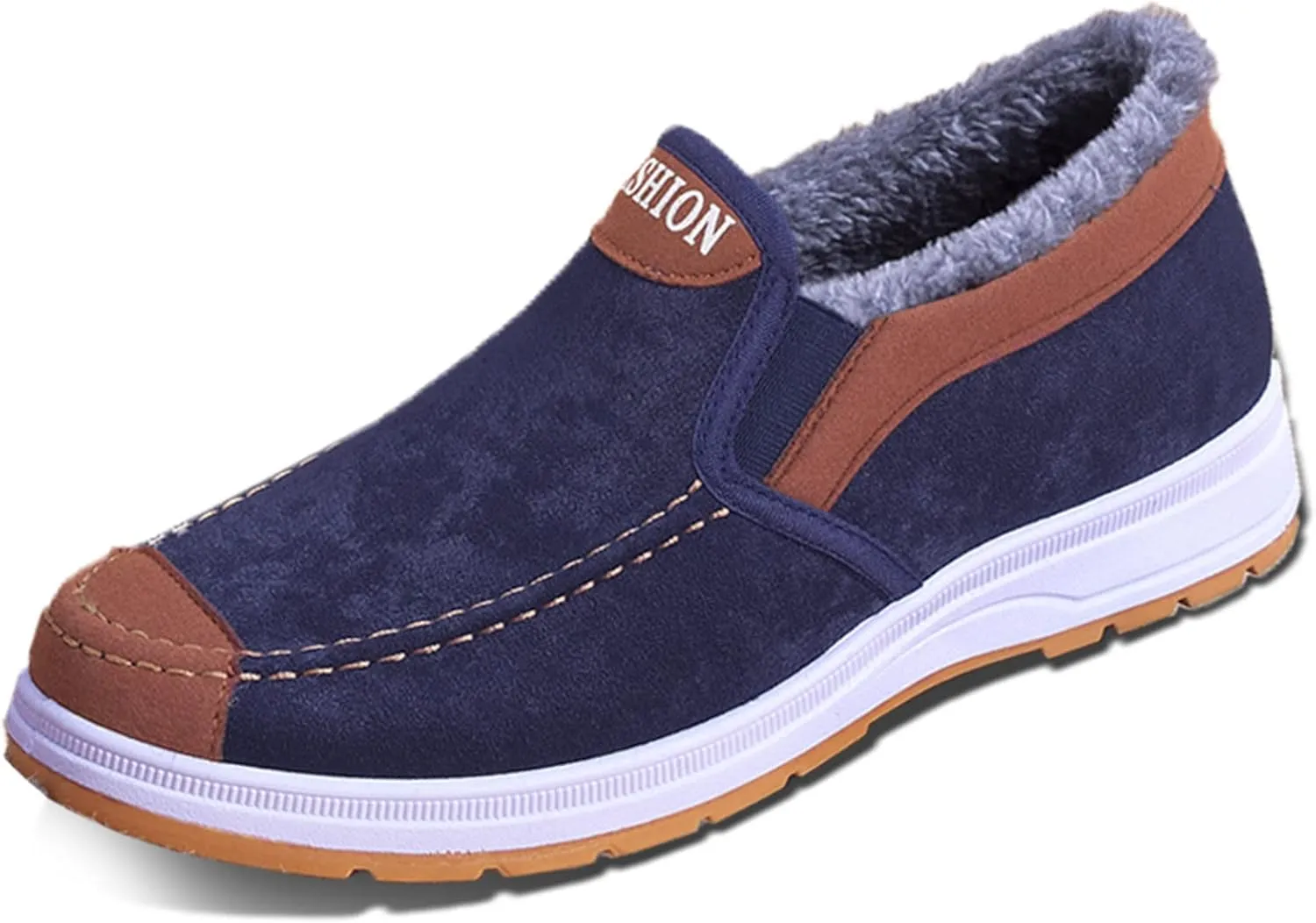 Mens Casual Loafer Shoes Soft Walking Shoes Breathable Lightweight for Adult Male Winter Walking Shoes for Men