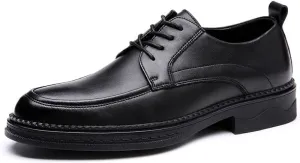 Men's Classic Retro Casual Dress Shoes Formal Business Oxfords Shoes Lace Up Derby Shoes for Men(7.5)