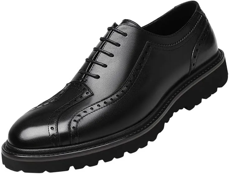 Men’s Comfort Oxford Shoes Business Casual Dress Shoes Classic Lightweight Derby Shoes for Men