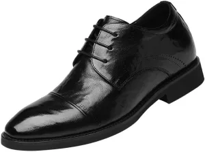 Men's Fashion Wedding Tuxedo Dress Shoes Casual Business Formal Oxford Shoes Wingtip Brogue Shoes for Men