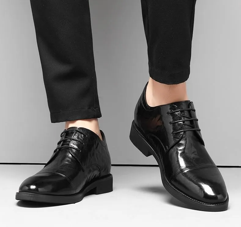 Men's Fashion Wedding Tuxedo Dress Shoes Casual Business Formal Oxford Shoes Wingtip Brogue Shoes for Men