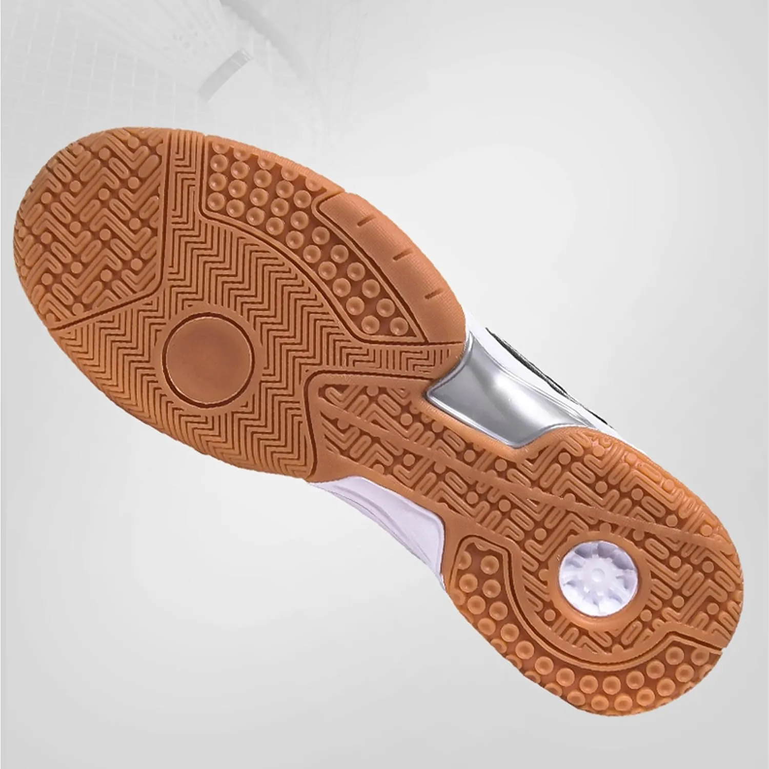 Mens Tennis Shoes Breathable, Comfortable, Lightweight, Non-Slip Mens Badminton Shoes Low Top Leather Racket Class Volleyball Shoes |with Arch Support | Lndoor and Outdoor Court Trainers