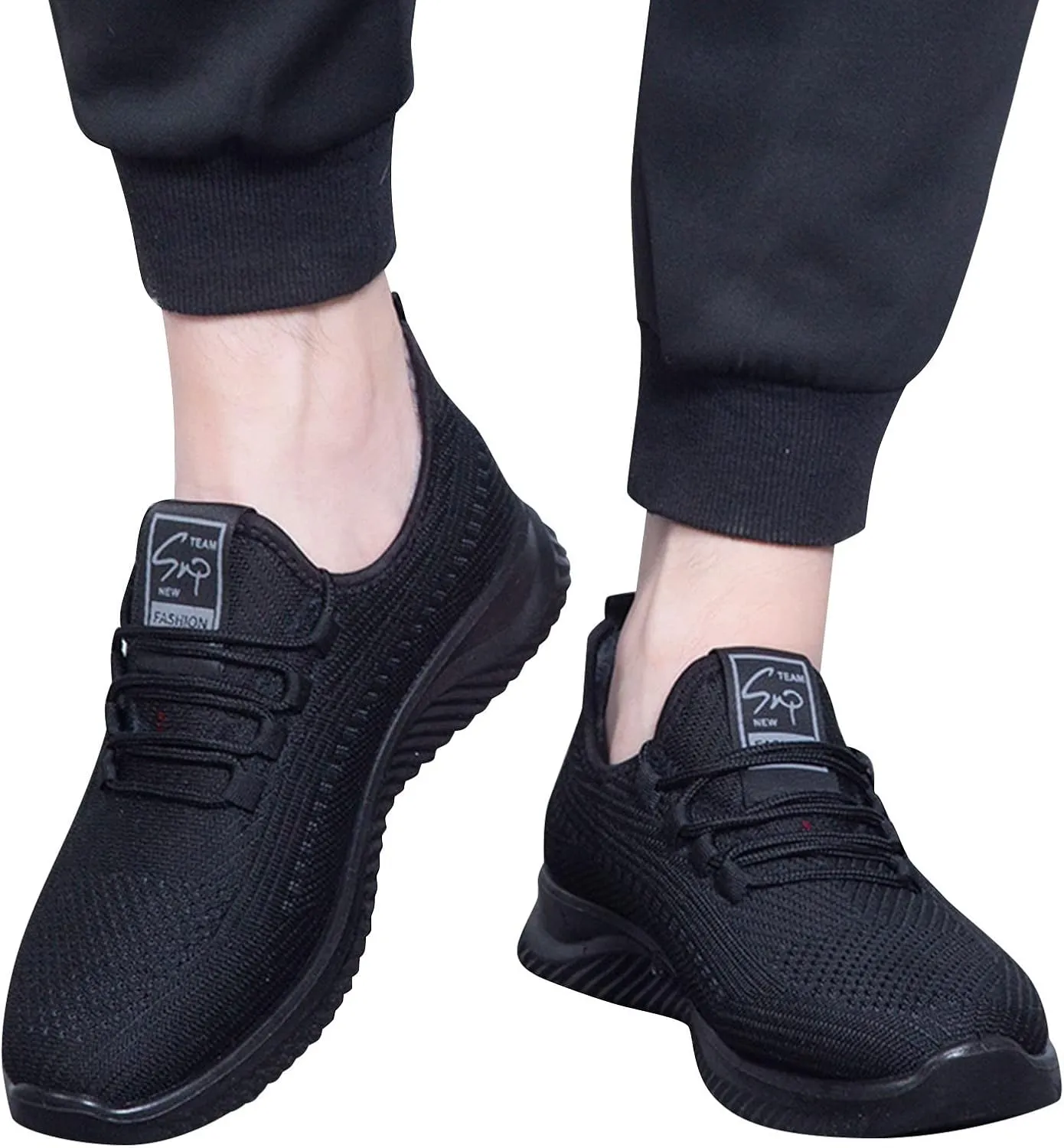 Mens Walking Shoes Mens Slip on Shoes Sneaker for Men Walking Shoe for Men Sport Mesh Sneaker