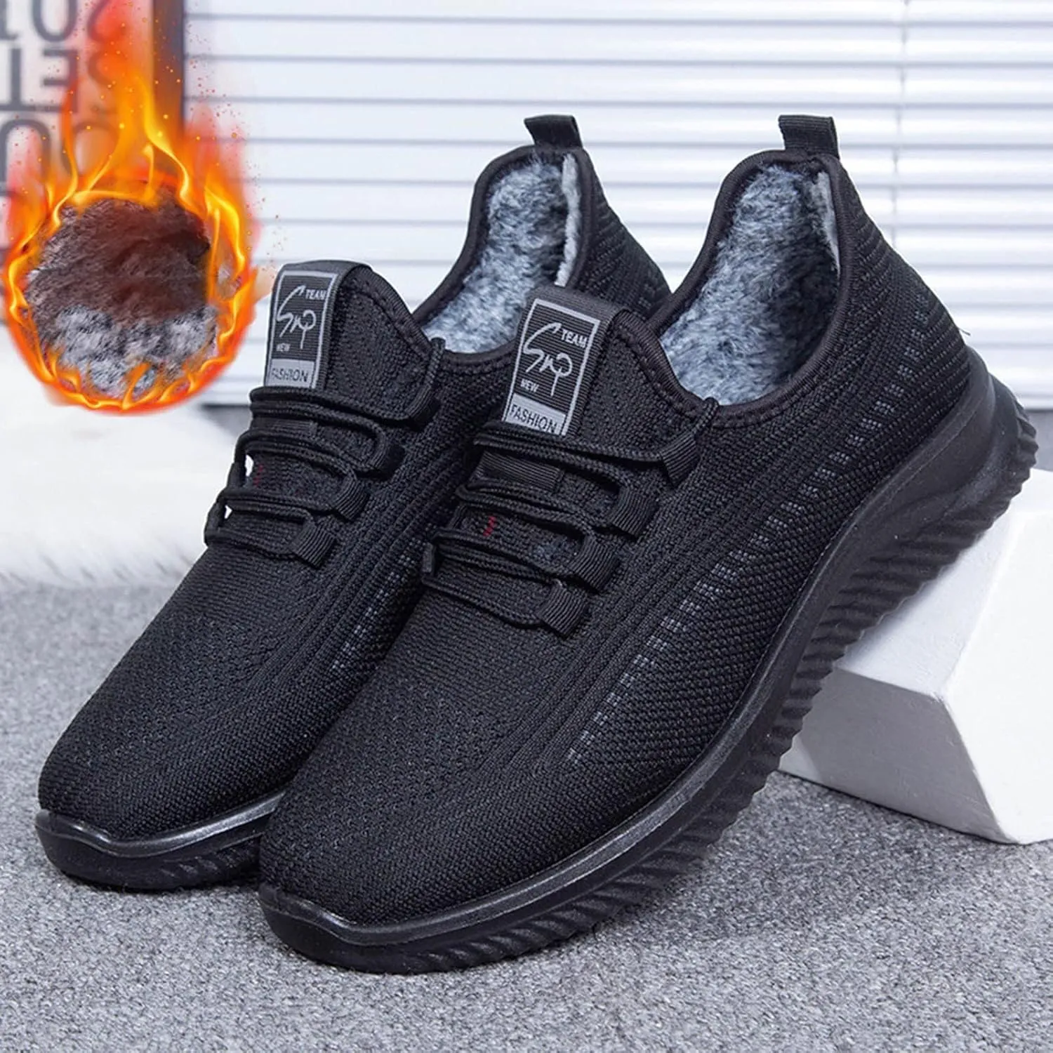 Mens Walking Shoes Mens Slip on Shoes Sneaker for Men Walking Shoe for Men Sport Mesh Sneaker
