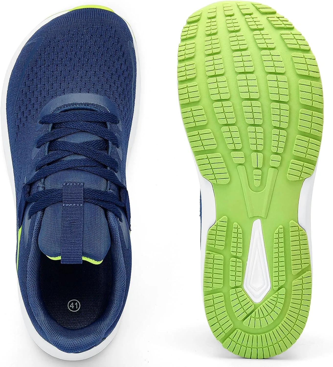 Men's Wide Toe Box Running and Walking Shoes, Athletic Gym Tennis Cross-Training Shoes for Wide Feet, Non-Slip Workout Sneakers with Wide Width Design