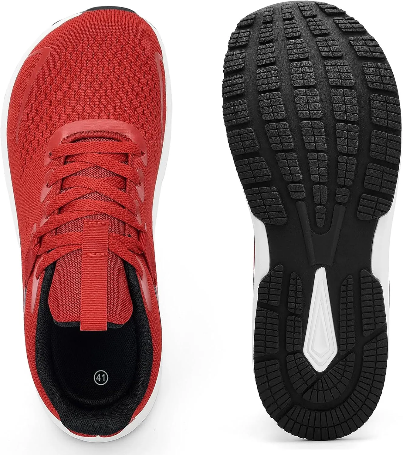 Men's Wide Toe Box Running and Walking Shoes, Athletic Gym Tennis Cross-Training Shoes for Wide Feet, Non-Slip Workout Sneakers with Wide Width Design