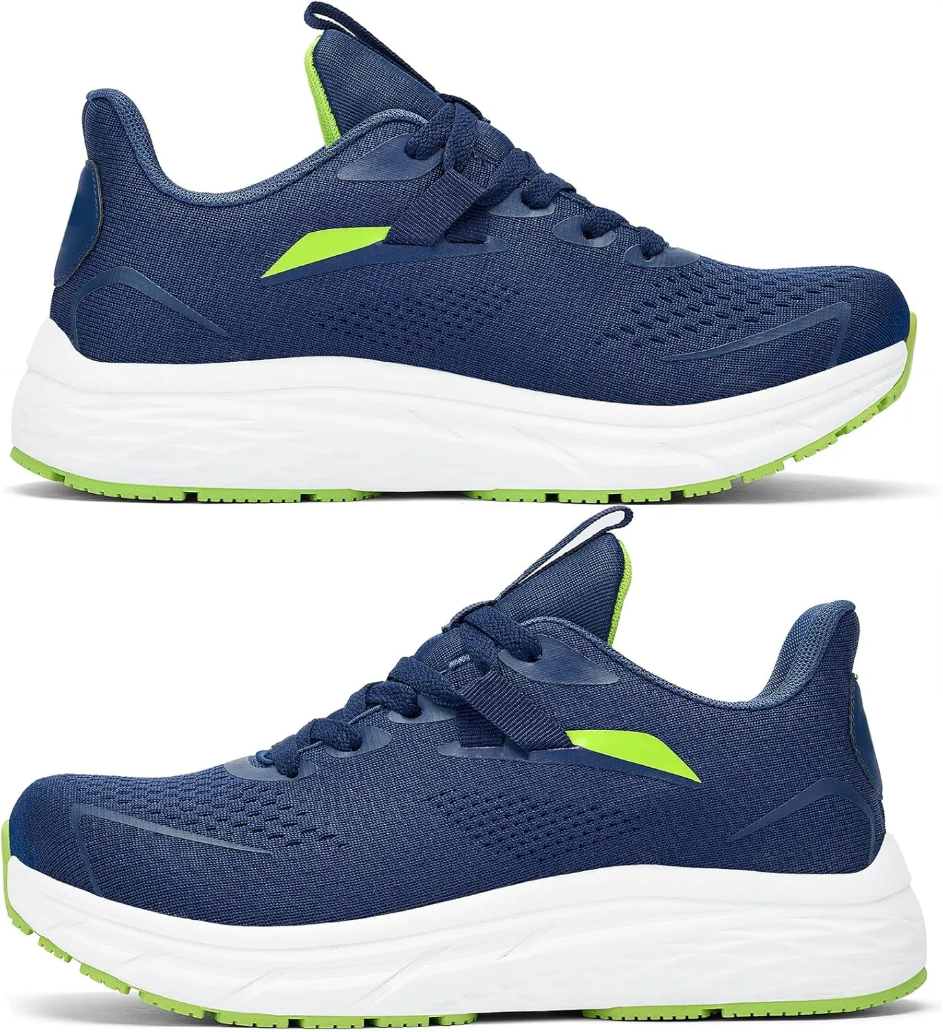 Men's Wide Toe Box Running and Walking Shoes, Athletic Gym Tennis Cross-Training Shoes for Wide Feet, Non-Slip Workout Sneakers with Wide Width Design