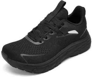 Men's Wide Toe Box Running and Walking Shoes, Athletic Gym Tennis Cross-Training Shoes for Wide Feet, Non-Slip Workout Sneakers with Wide Width Design