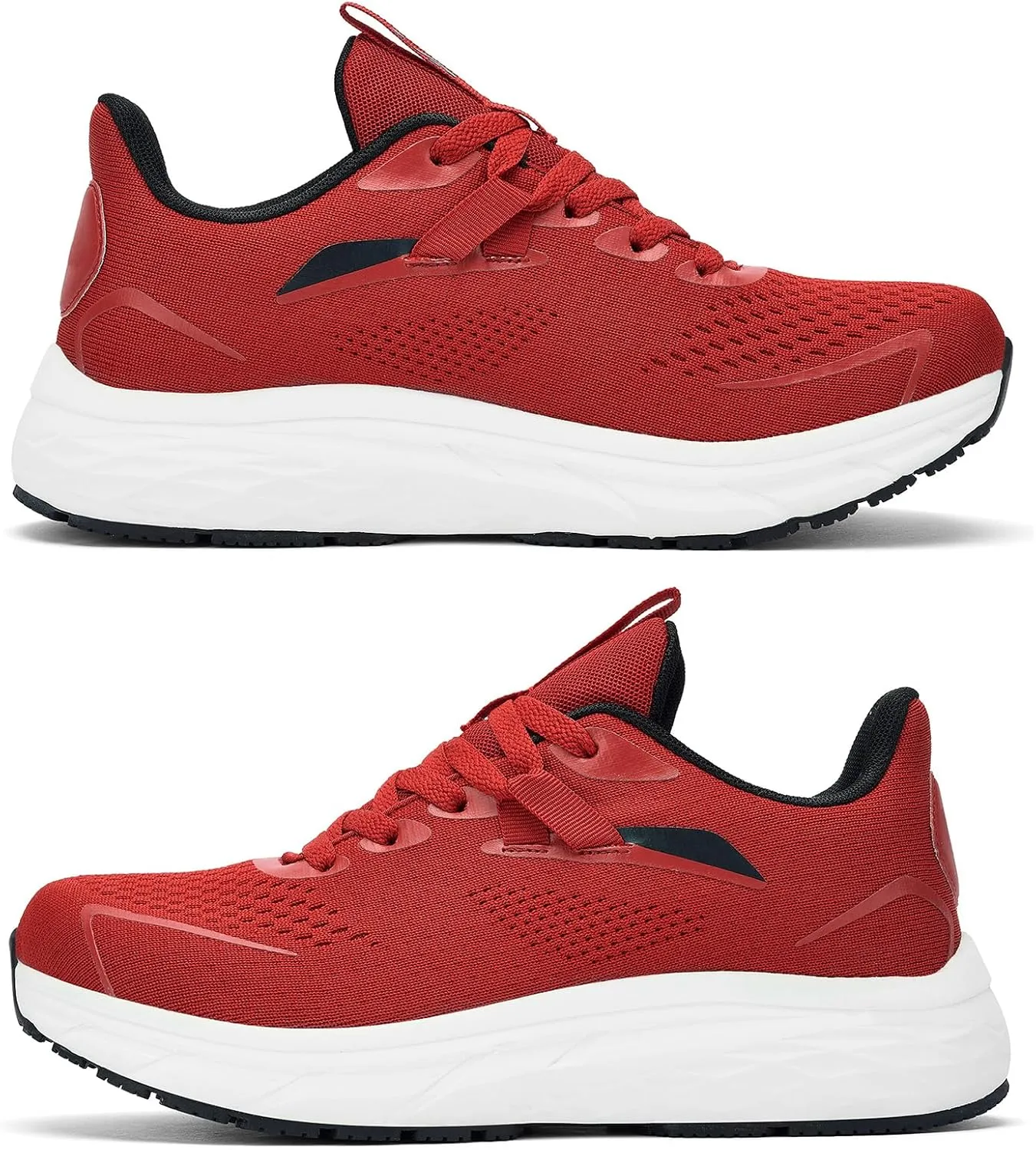 Men's Wide Toe Box Running and Walking Shoes, Athletic Gym Tennis Cross-Training Shoes for Wide Feet, Non-Slip Workout Sneakers with Wide Width Design