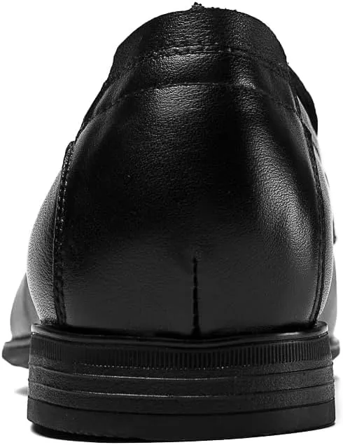 MWX Men's Dress Loafers Black Slip-on Formal Dress Shoes