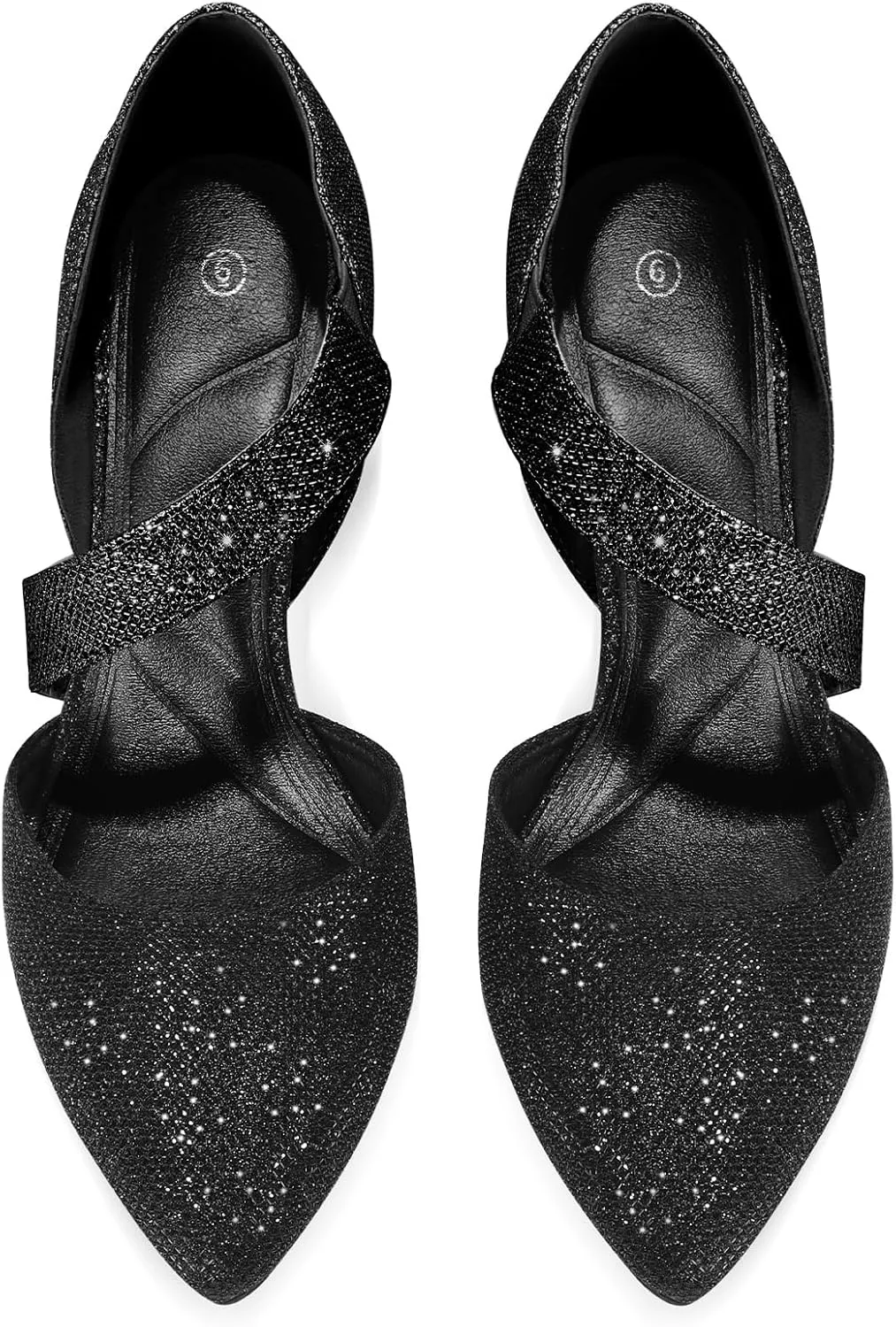 mysoft Women's Pointed Toe Low Stiletto Heel Dress Pumps Shoes - Available in Wide Sizes