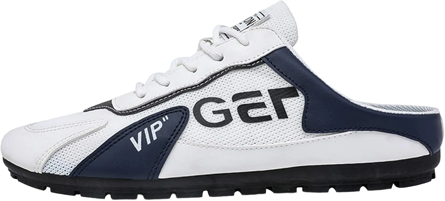 New Men's Trend Versatile Casual Shoes Lazy Man Half Slipperboard Male Dress Shoes Athletic