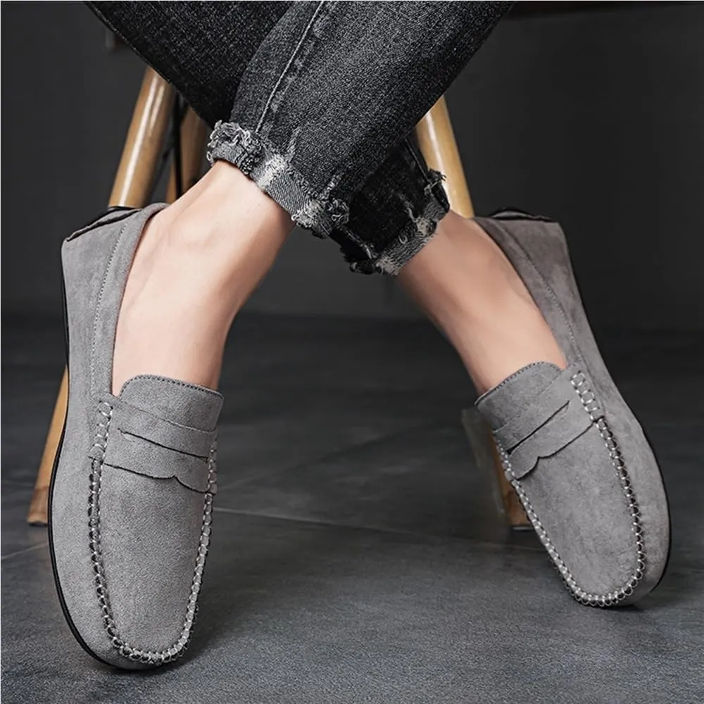 Non Slip Sole Lightweight Loafers Comfortable Walking Shoes for Men Casual Events Slip On Shoes