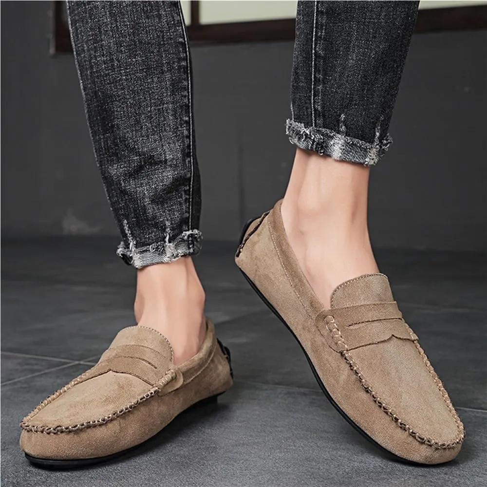 Non Slip Sole Lightweight Loafers Comfortable Walking Shoes for Men Casual Events Slip On Shoes
