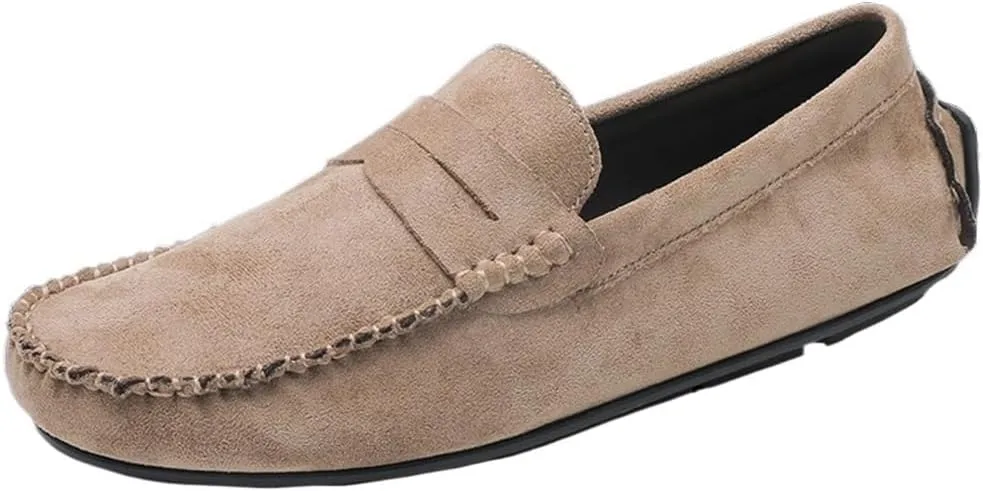 Non Slip Sole Lightweight Loafers Comfortable Walking Shoes for Men Casual Events Slip On Shoes