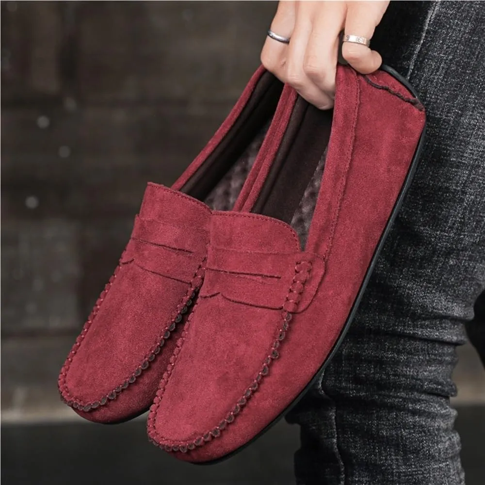 Non Slip Sole Lightweight Loafers Comfortable Walking Shoes for Men Casual Events Slip On Shoes
