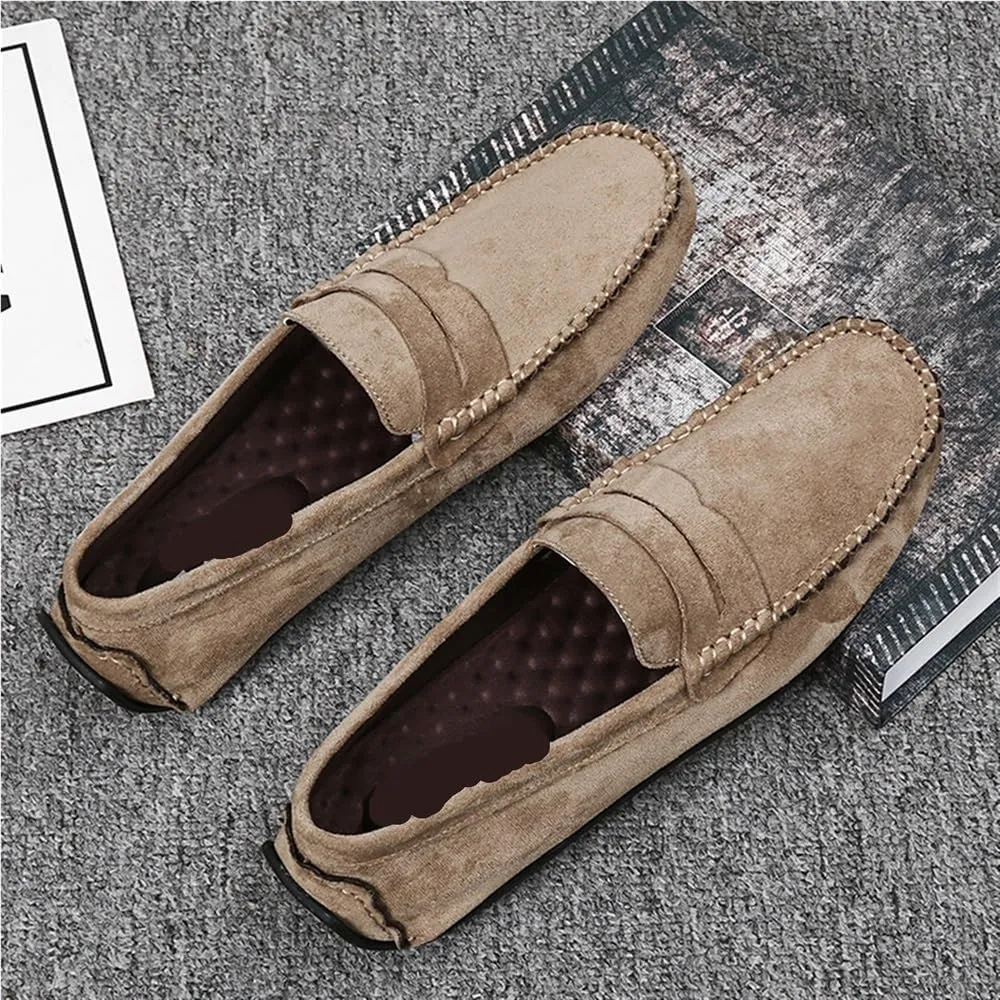 Non Slip Sole Lightweight Loafers Comfortable Walking Shoes for Men Casual Events Slip On Shoes