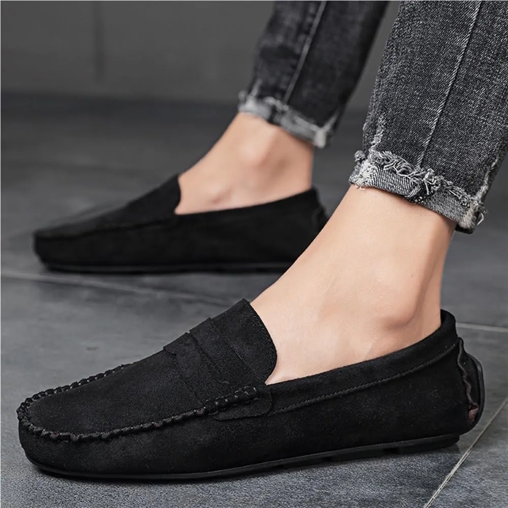 Non Slip Sole Lightweight Loafers Comfortable Walking Shoes for Men Casual Events Slip On Shoes