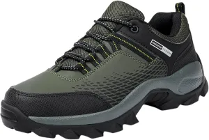 Non Slip Work Shoes for Men Walking Sneakers Comfortable Leather Casual Athletic Tennis Shoes Sneaker Men
