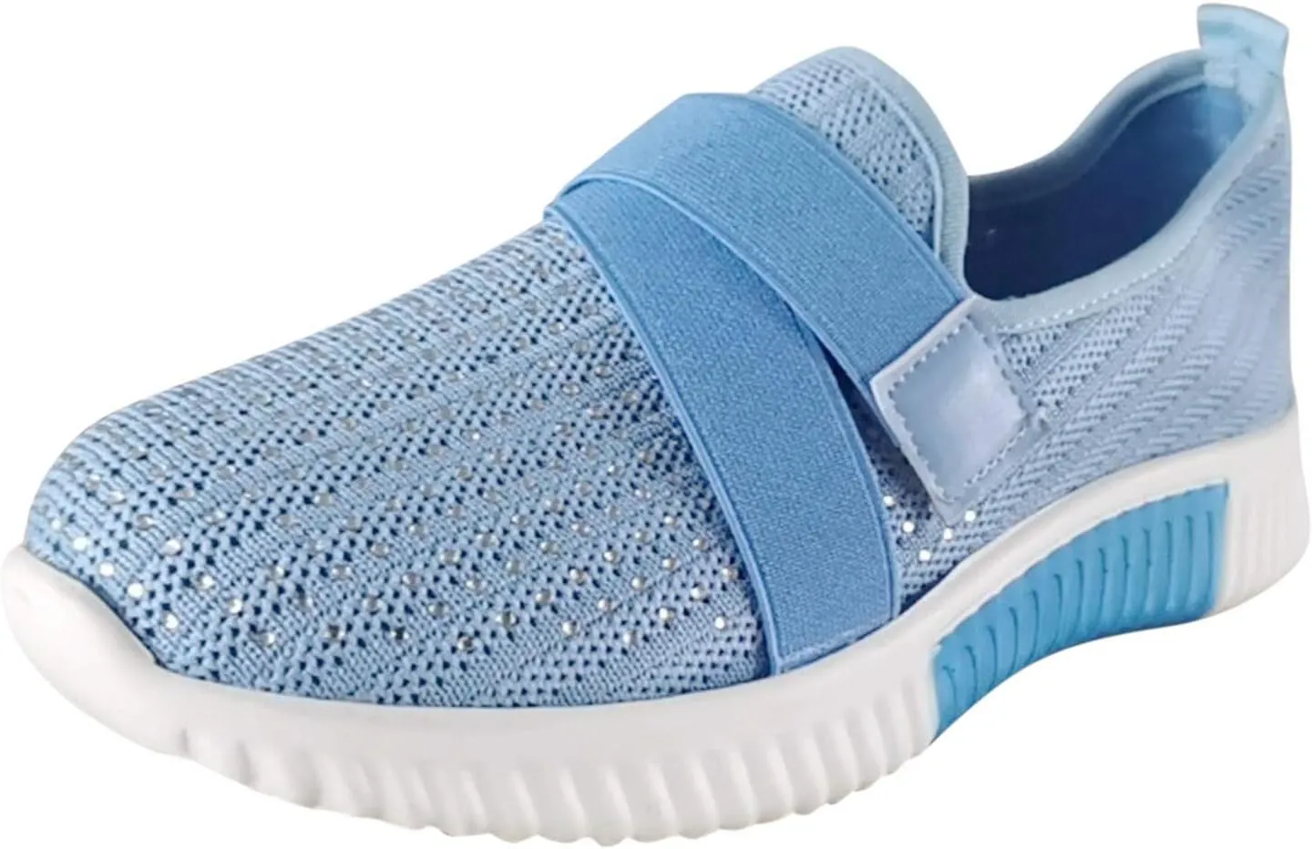 Orthopedic Sneaker for Women Slip On Walking Shoes with Arch Support Lightweight Walking Shoes Breathable Running Sneakers